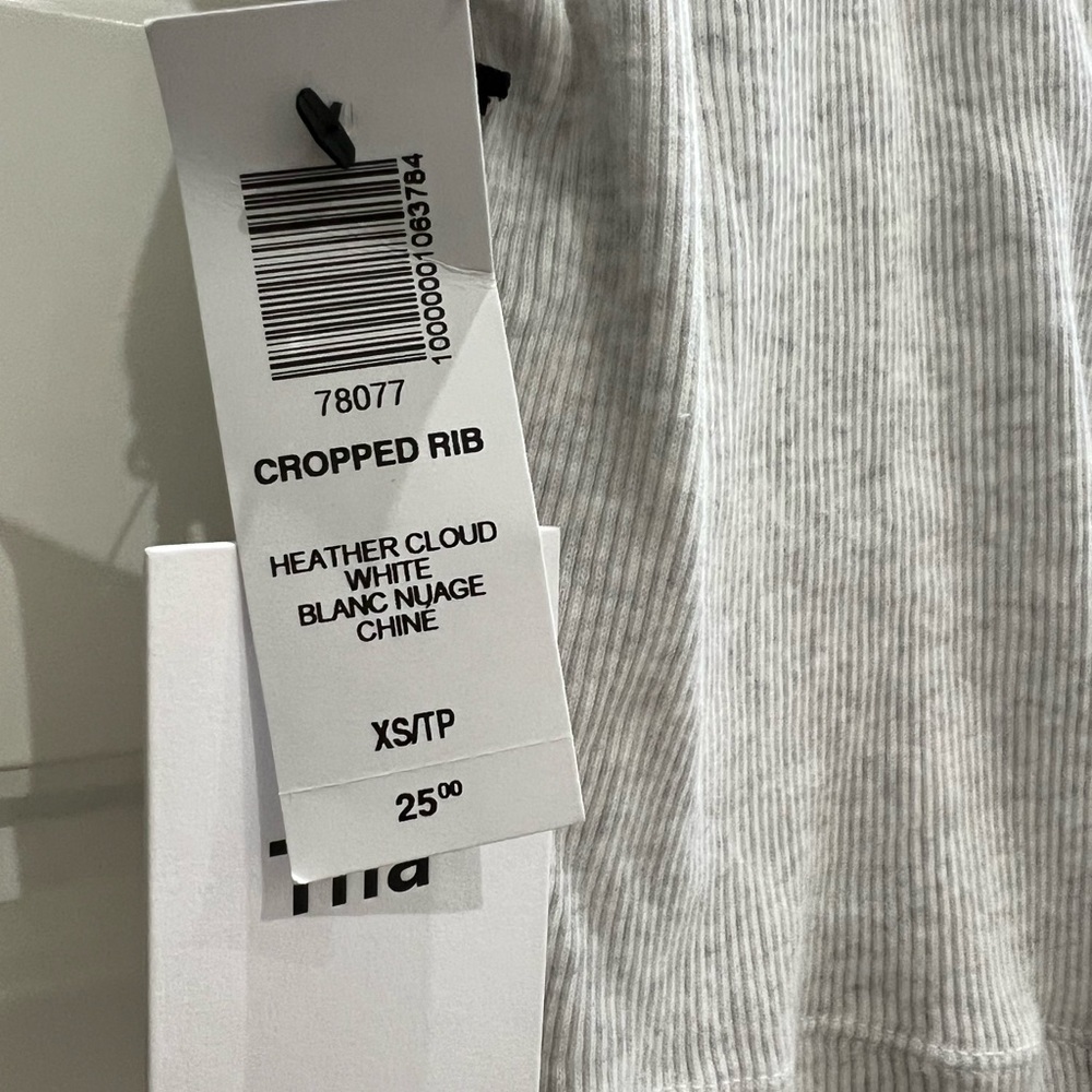 TNA Cropped Rib Tank - Picture 2 of 2